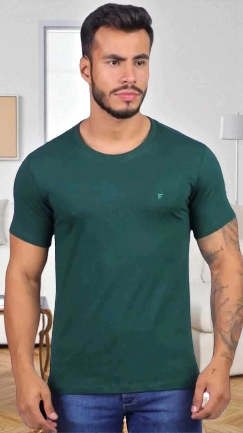 Camiseta Básica Gola O 100% Algodão Epísodio na internet