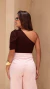 Blusa Romana Ref 336 Canelada - Madame Rufina