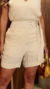 Shorts Cos Transpassado Linho