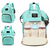 Mochila Maternal Con Compartimientos Neceser CELESTE - comprar online