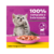 Ração Úmida Whiskas Sachê para Gatos Filhotes Sabor Carne ao Molho - 85g na internet