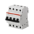 INTERRUPTOR TERMOMAGNETICO 4 POLOS 4,5KA Curva C ABB - comprar online