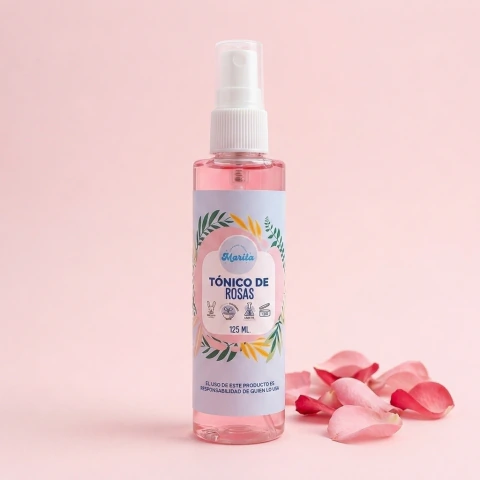 Tónico Facial de Rosas 125 ml