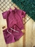 conjunto mauricinho em linho Liso
