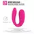 BlueZen™ - Vibrador para parejas, vibrador tipo U portátil para mujeres, clítoris vaginal - comprar en línea