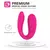BlueZen™ - Vibrador para parejas, vibrador tipo U portátil para mujeres, clítoris vaginal - BlueZen Lamp