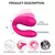 Imagen de BlueZen™ - Vibrador para parejas, vibrador tipo U portátil para mujeres, clítoris vaginal