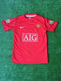 RETRO MANCHESTER UNITED - 2008 - TITULAR NIÑO
