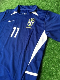 RETRO - BRASIL 2002 - RONALDINHO - ALTERNATIVA - tienda online