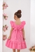 Vestido rosa luxo premium - comprar online