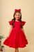 Vestido ciganinha vermelho (Premium)