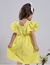 Vestido amarelo linho Premium - comprar online