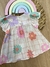 Vestido margaridas coloridas - comprar online