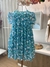Vestido verde tule