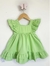 Vestido verde baby luxo