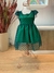 Vestido verde tule