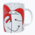 Caneca Namorada Dramática na internet