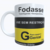 Caneca Branca Humor Fodasse