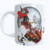 Caneca Branca Religiosa São Jorge