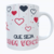 Caneca Branca Namorados Que Seja Com Você na internet
