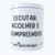 Caneca Branca Frases Psico - comprar online
