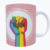 Caneca Branca Orgulho lgbtqiapn+ Amor Venceu Rosa na internet