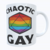 Caneca Branca lgbtqiapn+ sal Chaotic Gay na internet