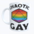 Caneca Branca lgbtqiapn+ sal Chaotic Gay