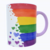 Caneca "Personalizável" Arco-Íris Lilás – Orgulho LGBTQIAPN+ na internet