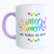 Caneca "Personalizável" Arco-Íris Lilás – Orgulho LGBTQIAPN+
