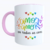 Caneca "Personalizável" Arco-Íris Rosa – Orgulho LGBTQIAPN+