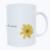 Caneca Branca Cuidar na internet