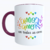 Caneca "Personalizável" Arco-Íris Purpura – Orgulho LGBTQIAPN+