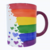 Caneca "Personalizável" Arco-Íris Purpura – Orgulho LGBTQIAPN+ na internet