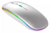 Mouse sem Fio Bluetooth Recarregável LED -Prata - comprar online