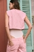 Wide leg rigido Tiro Bajo Rosa (R LULY) - tienda online