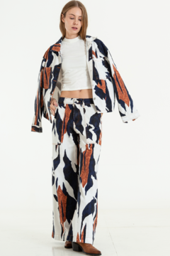 Camisaco Rigido estampa Rupestre (KINGDOM) - comprar online