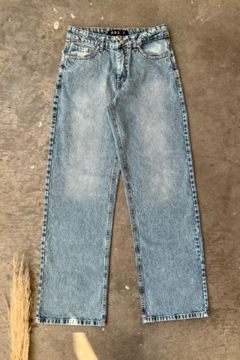 Wide leg rigido Tiro Medio Semi Nevado (DEBO)
