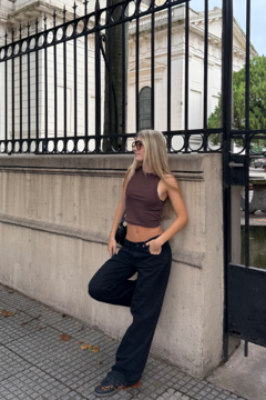 Wide leg rigido tiro bajo (BL CLARA)