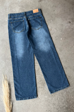 Wide leg Rigido Tiro Bajo c/Tiras laterales reves (PAPAYA) - comprar online