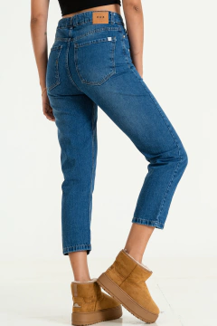 Mom rigido Tiro Alto (ZARA) - nox denim
