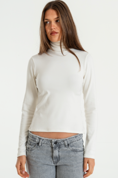 Imagen de Polera basica rib simil lanilla (MALIB)