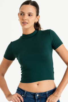 Remera mangas cortas cuello alto (PER)