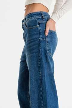 Straight rigido Recto Tiro Alto (WASH B) - tienda online