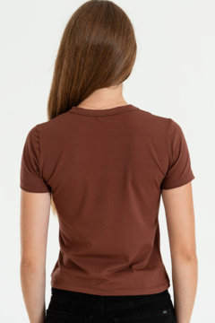 Remera m/c algodon elastizado (PORTO) - comprar online