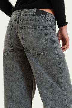 Wide leg rigido Tiro Bajo c/ruedo doblado (NASARA) - tienda online