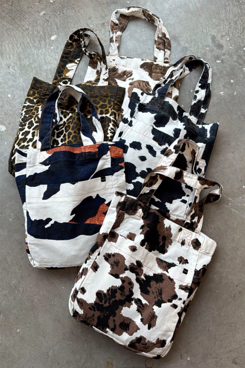 Bolso de tela (universitario) College Size c/bolsillo (TOTEBAG)