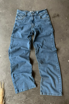 Wide leg Elastizado Tiro Bajo (CLOVER)