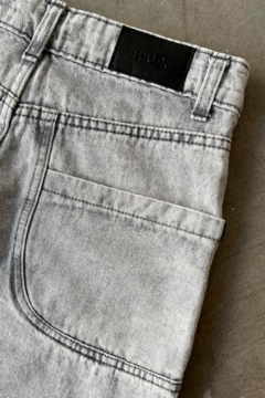 Wide leg rigido Tiro Medio c/pinzas (S YAGUAR) - comprar online