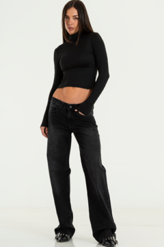 Wide leg rigido Tiro Bajo (B LINDA)
